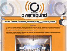 Tablet Screenshot of equipeoversound.com.br